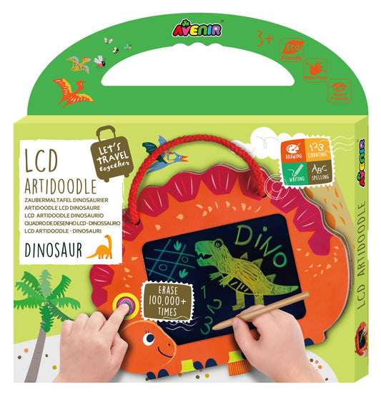 LCD Artidoodle Board Dinosaur