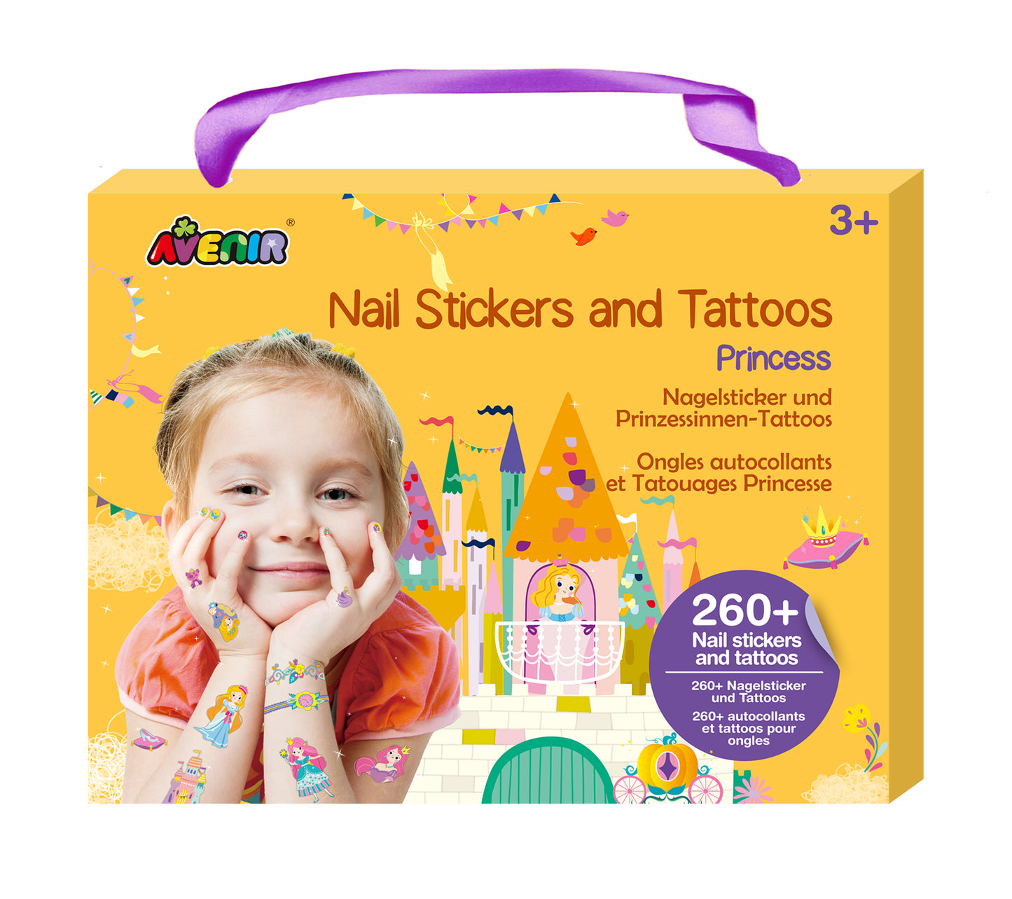 Nail Stickers and Tattoos Princess