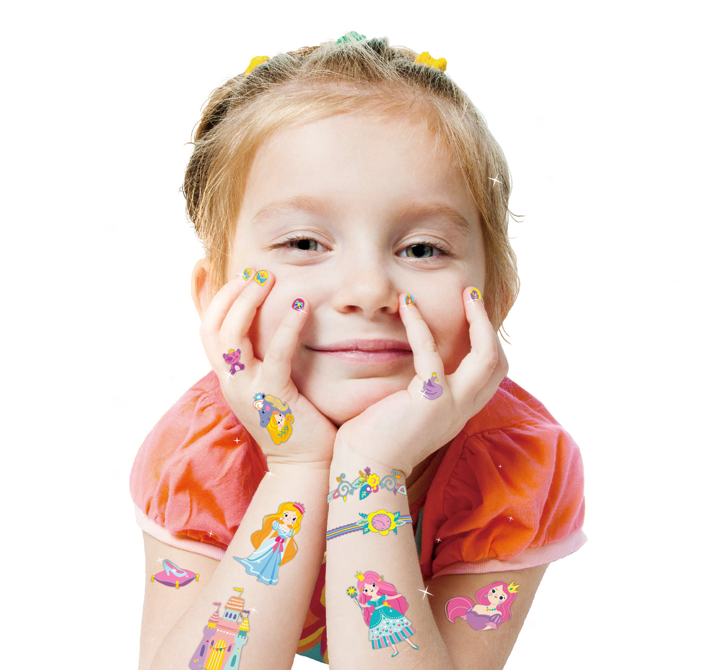 Nail Stickers and Tattoos Princess