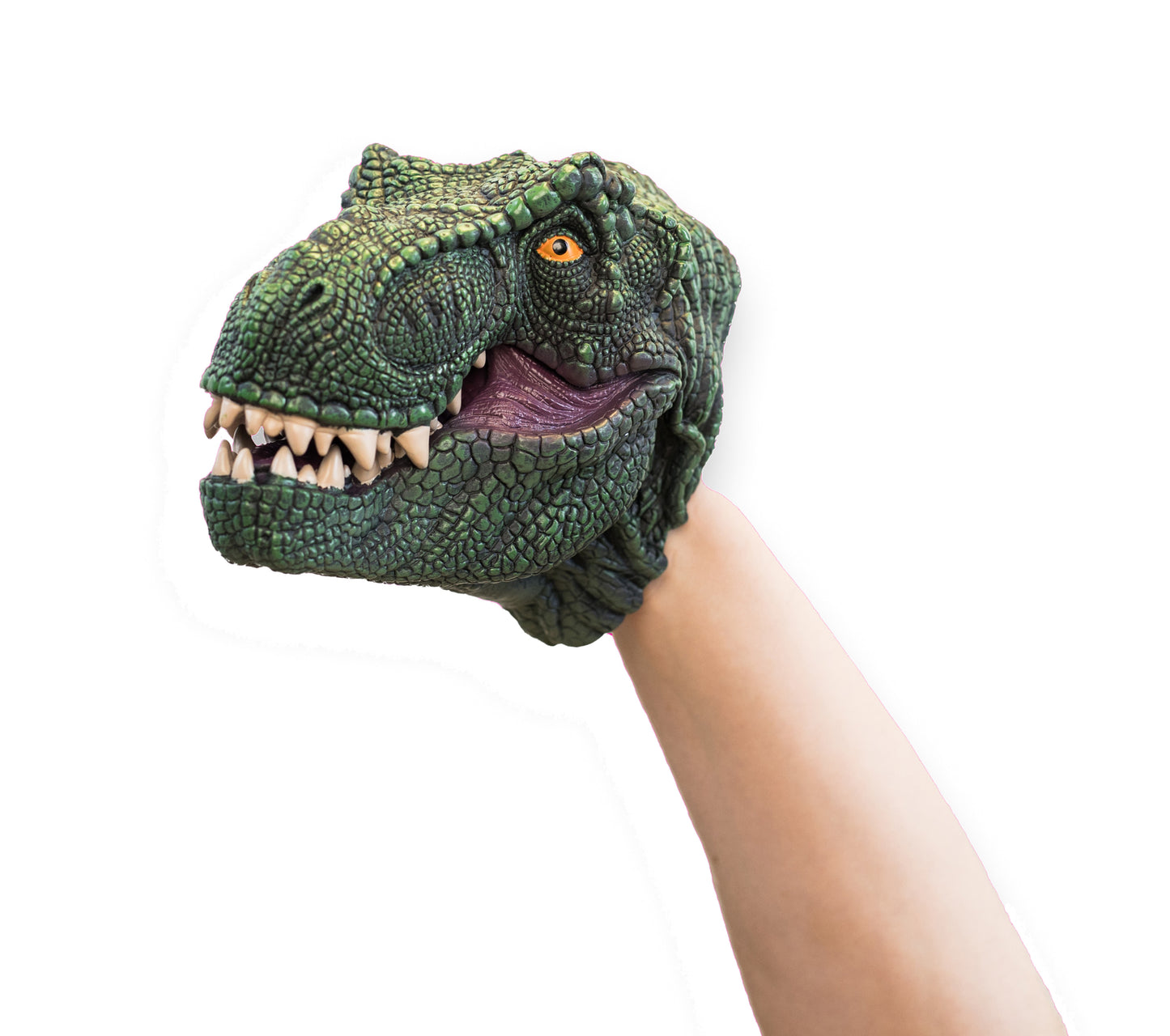 Wild Thingz Hand Puppet - Trex - Green