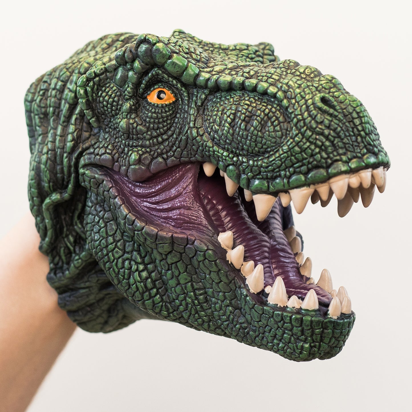 Wild Thingz Hand Puppet - Trex - Green