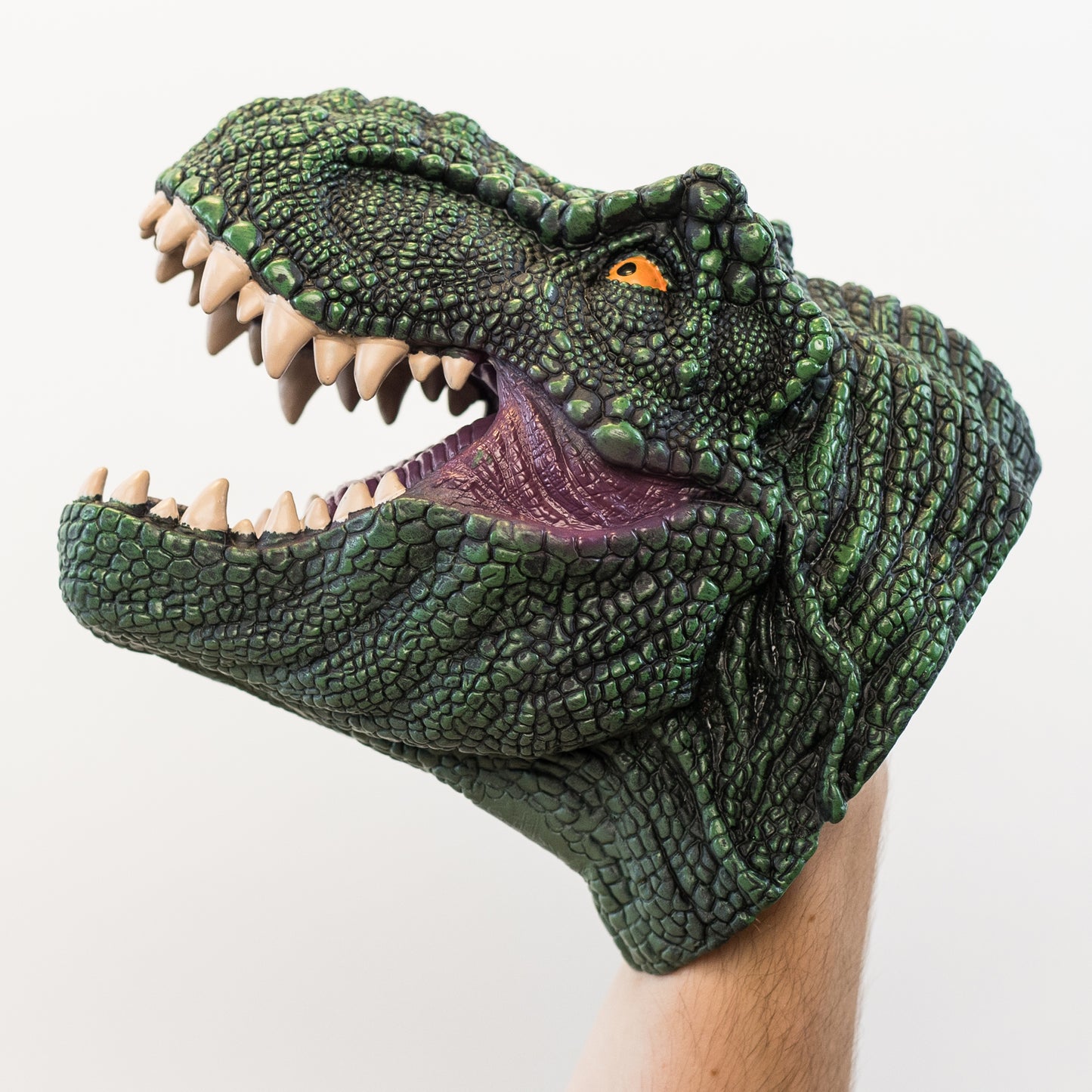 Wild Thingz Hand Puppet - Trex - Green