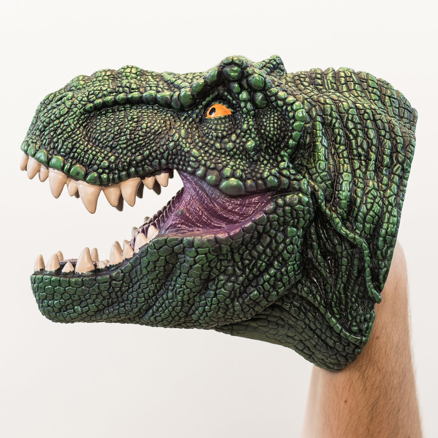 Wild Thingz Hand Puppet - Trex - Green