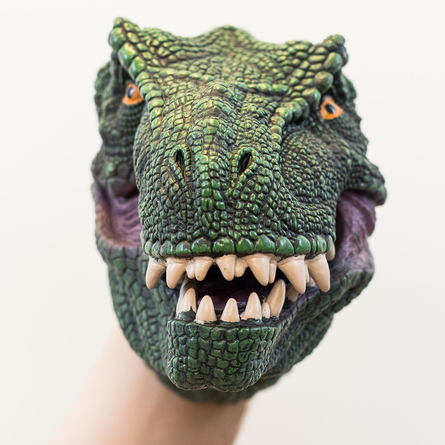 Wild Thingz Hand Puppet - Trex - Green