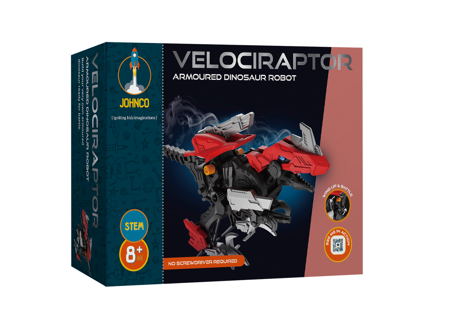 Armoured Dinosaur Robot - Velociraptor